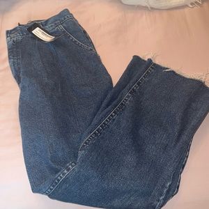Nasty gal jeans pleated waist band